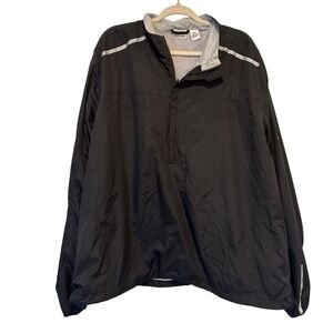 Slazenger Mens Tech Quarter Zip Golf Pullover Windbreaker Jacket XXL
